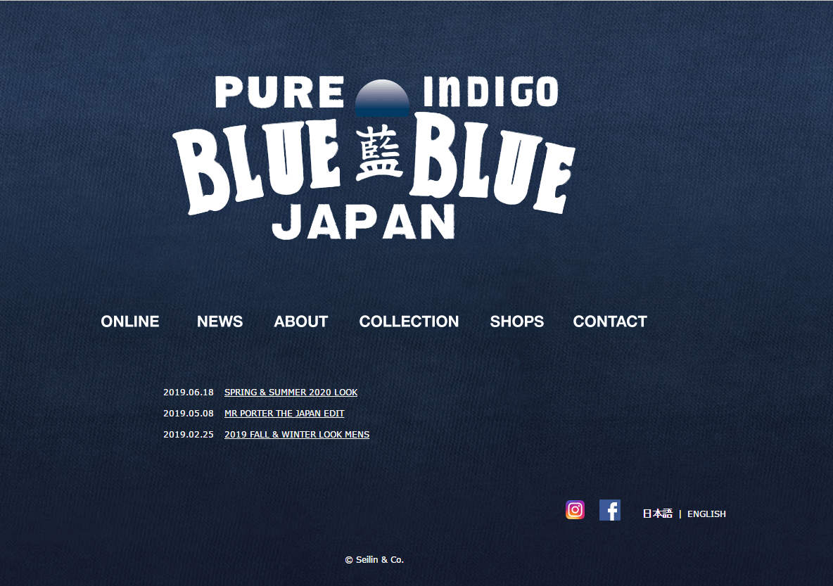 Blue Blue Japan官网
